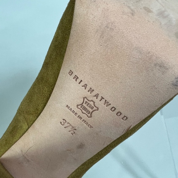 Brian Atwood suede platform heels - Picture 11 of 11